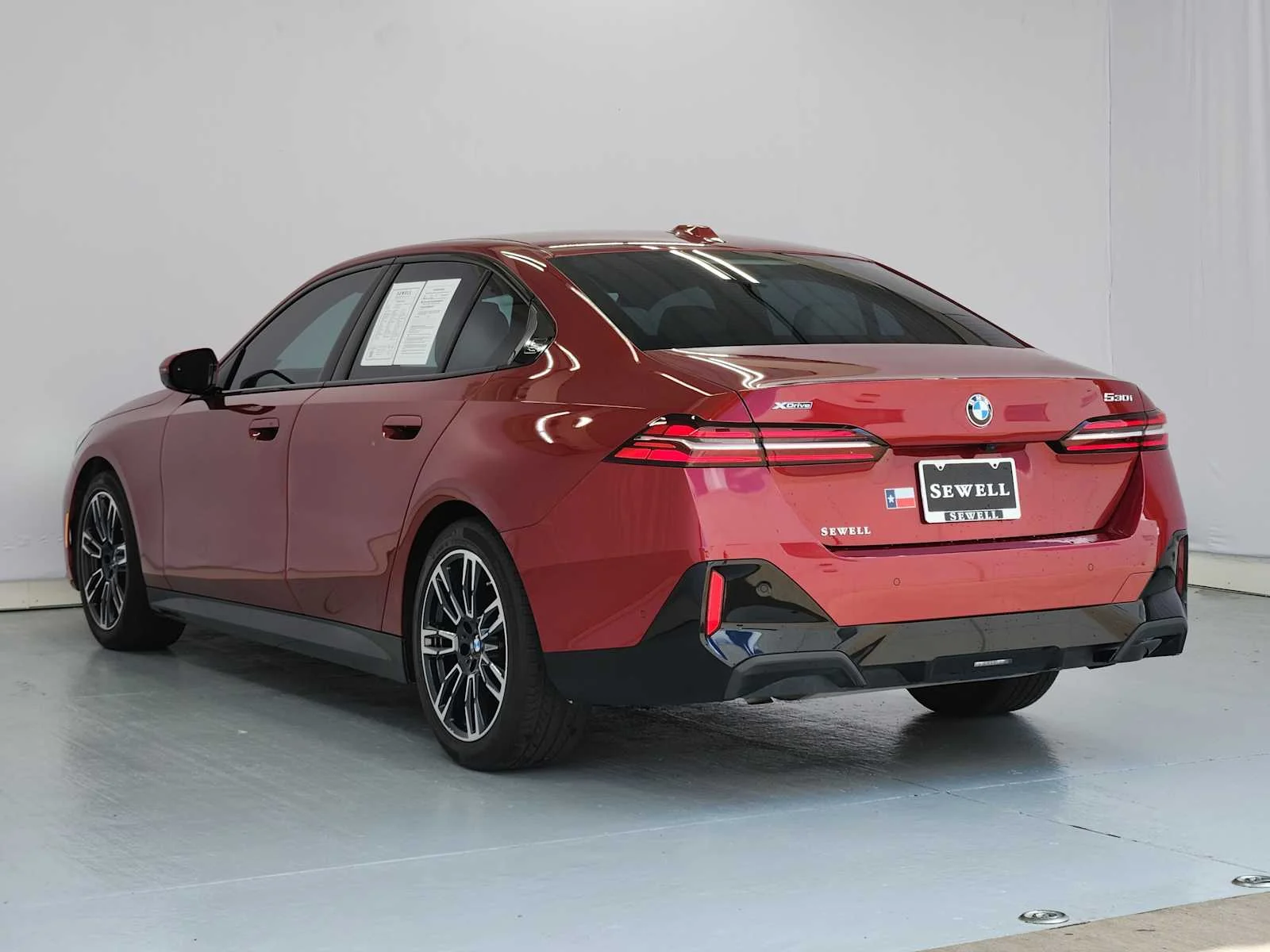 Certified Used 2024 Vegas Red Metallic BMW 530i xDrive image 3