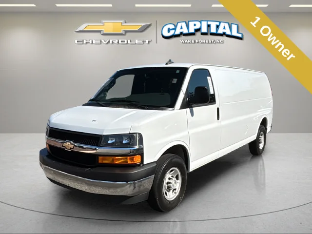 Used 2022 White Chevrolet Work Van image 2