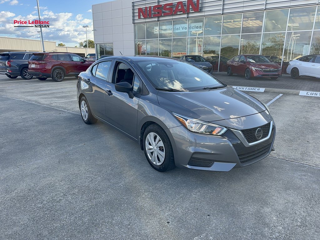Used 2020 Nissan Versa Sedan S with VIN 3N1CN8DV3LL873285 for sale in Gonzales, LA