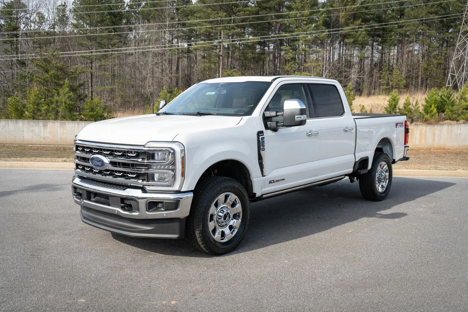 New 2026 Star White Metallic Tri-Coat Ford F-250® Lariat® image 11