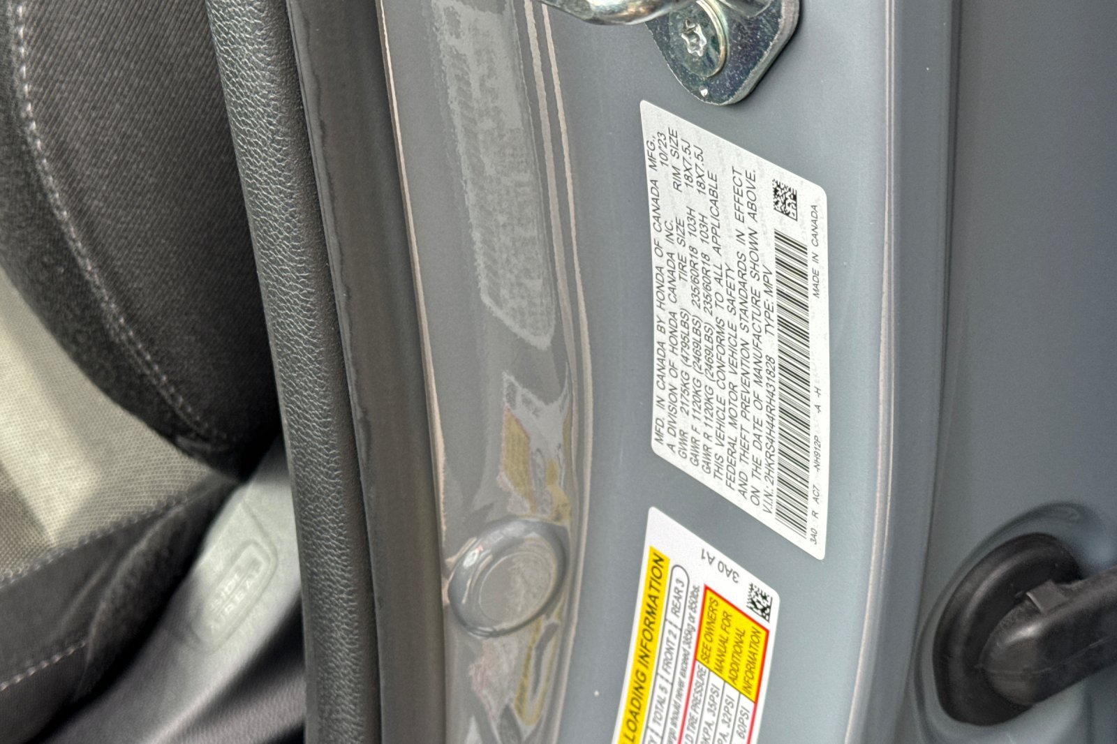 Used 2024 Gray Honda EX image 36
