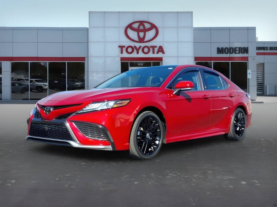 Used 2023 Supersonic Red Toyota XSE image 1