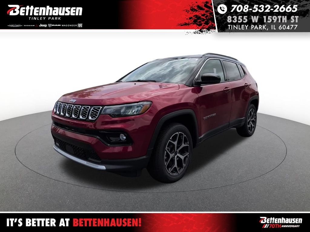 New 2026 Red Hot Pearl-Coat Exterior Paint Jeep Limited image 1
