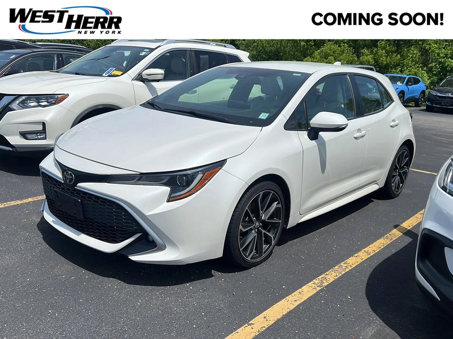 Used 2019 Blizzard Pearl Toyota XSE image 1