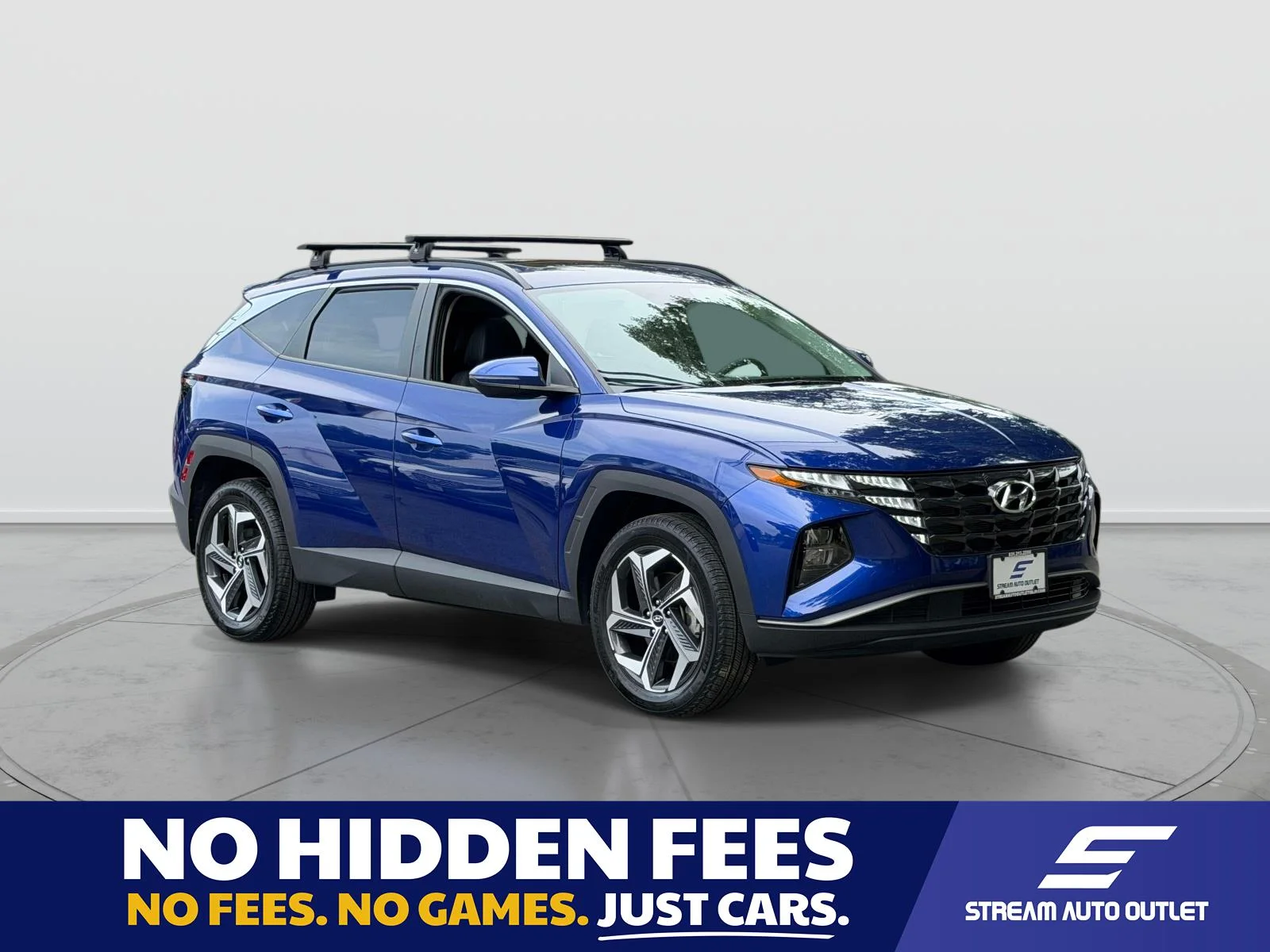 Used 2023 Blue Hyundai SEL image 1