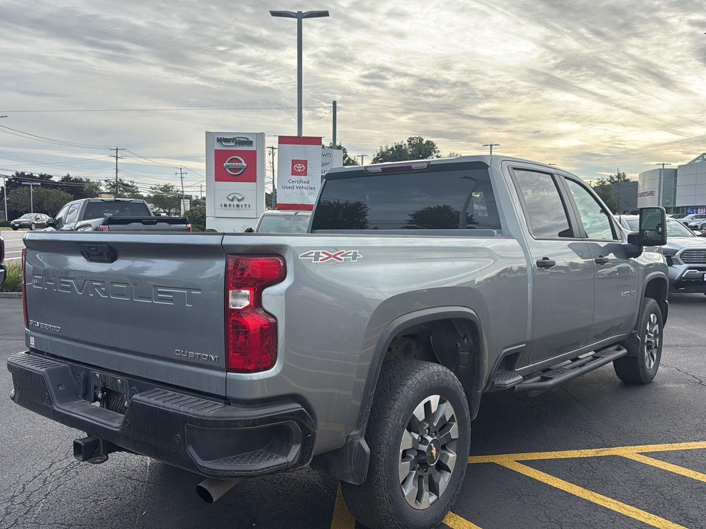 Used 2024 Sterling Gray Metallic Chevrolet Custom image 3