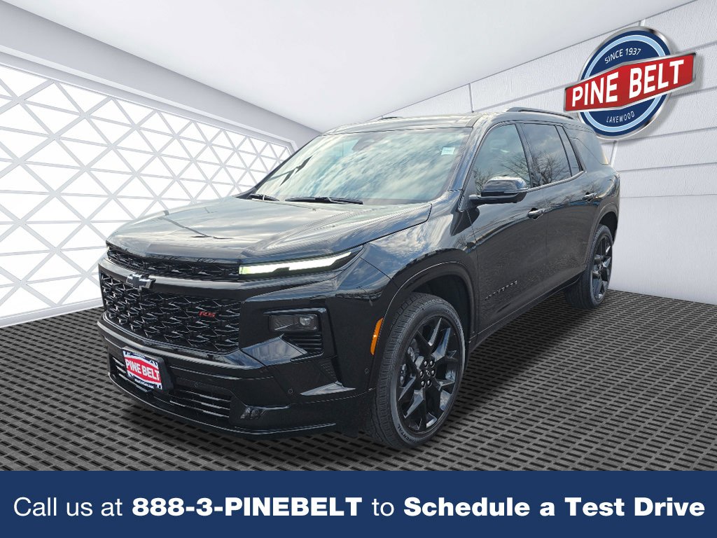 New 2026 Mosaic Black Metallic Chevrolet RS image 1
