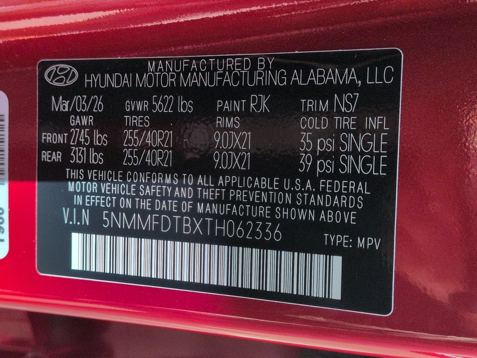 New 2026 Mauna Red Genesis 2.5T SPORT PRESTIGE image 17