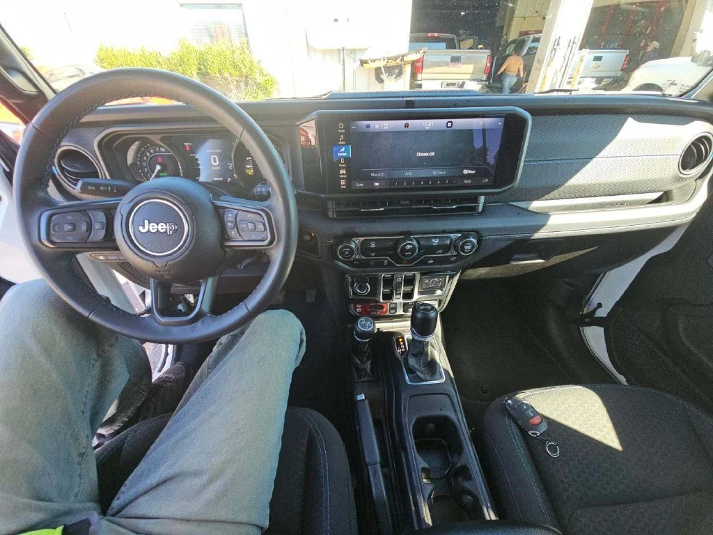 Used 2024 White Jeep Rubicon 4xe image 5