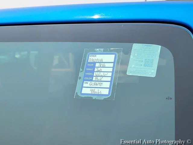 Used 2016 Blue Jeep Unlimited Sport image 15