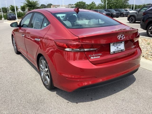 Used 2017 Scarlet Red Hyundai Limited image 7