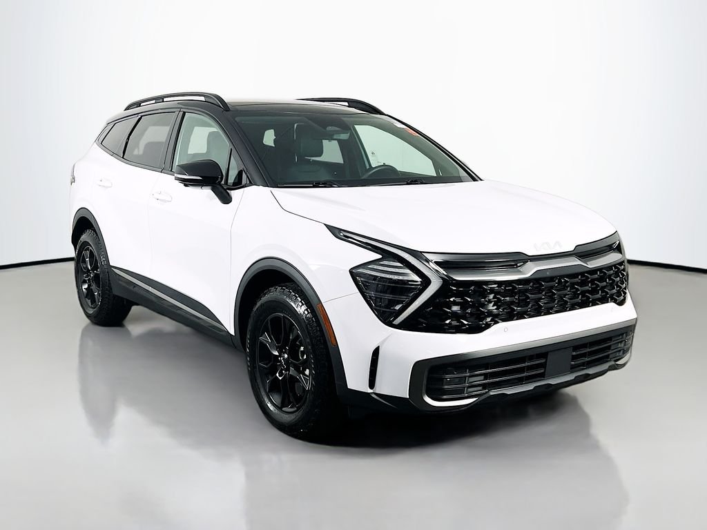 Used 2024 Glacier White Pearl/Ebony Black Roof Kia X-Pro Prestige image 2