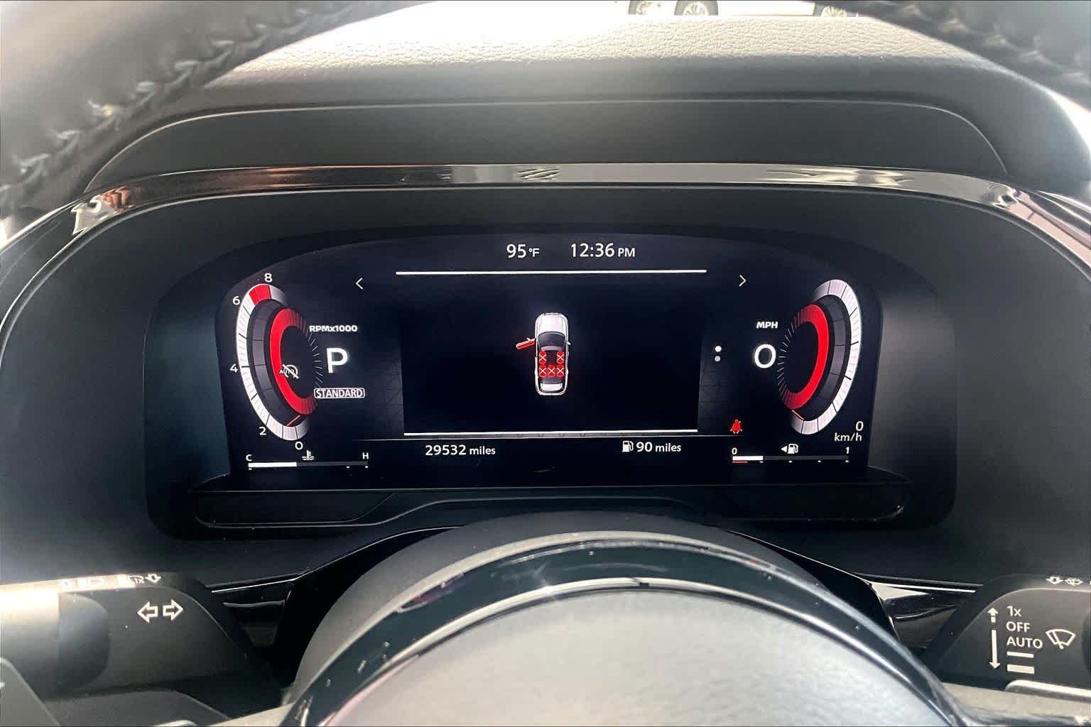 Certified Used 2023 Solid Gray/Super Black Nissan Platinum image 26