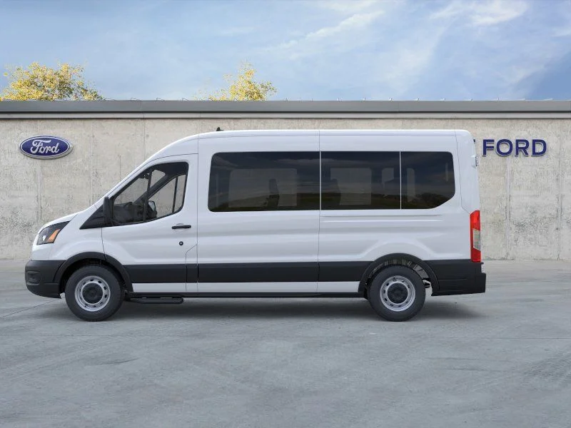New 2026 Oxford White Ford Passenger Van XL image 3