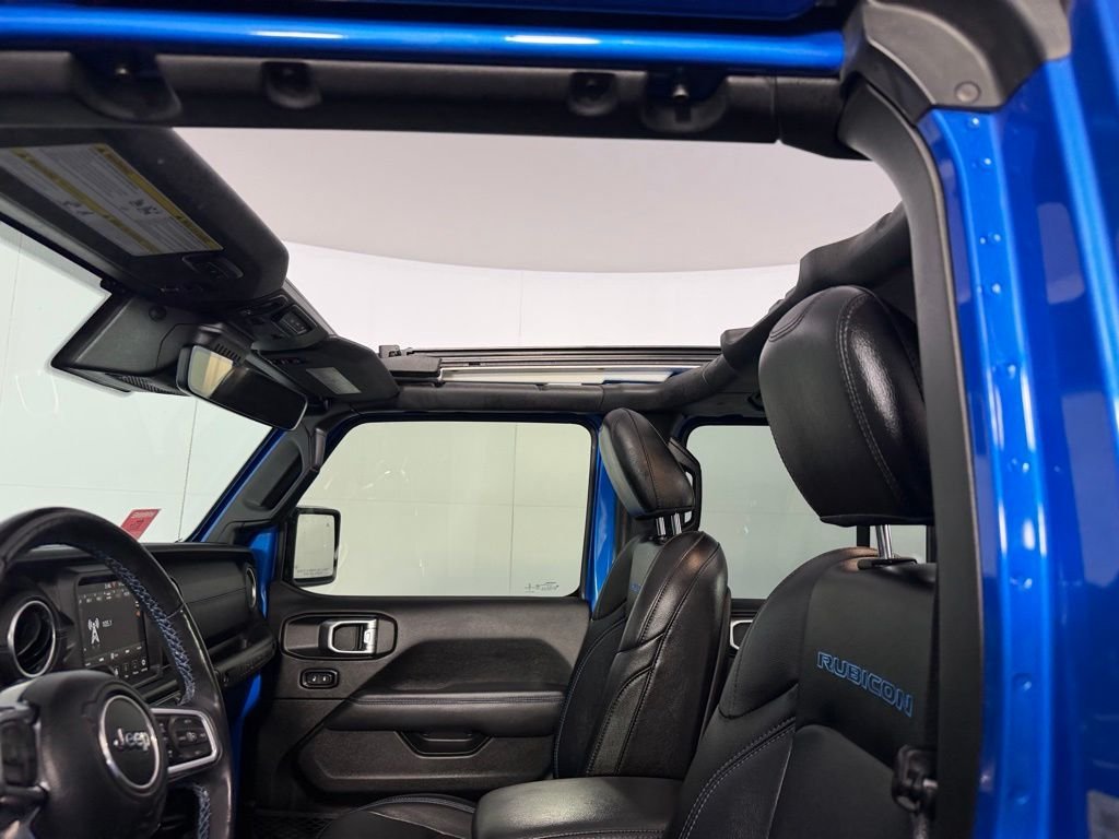 Used 2023 Blue Jeep Rubicon 4xe image 27