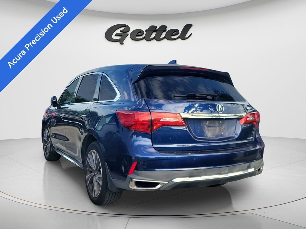 Certified Used 2019 Blue Acura 3.5L Technology Package image 6