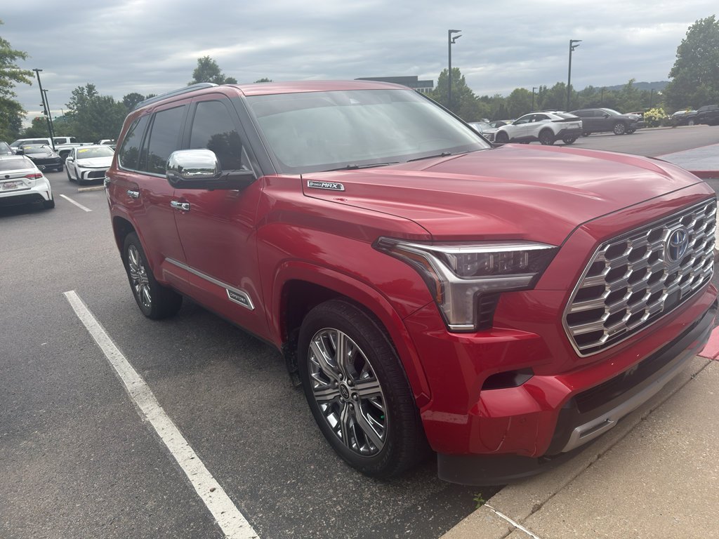 Used 2024 Supersonic Red Toyota Capstone image 1