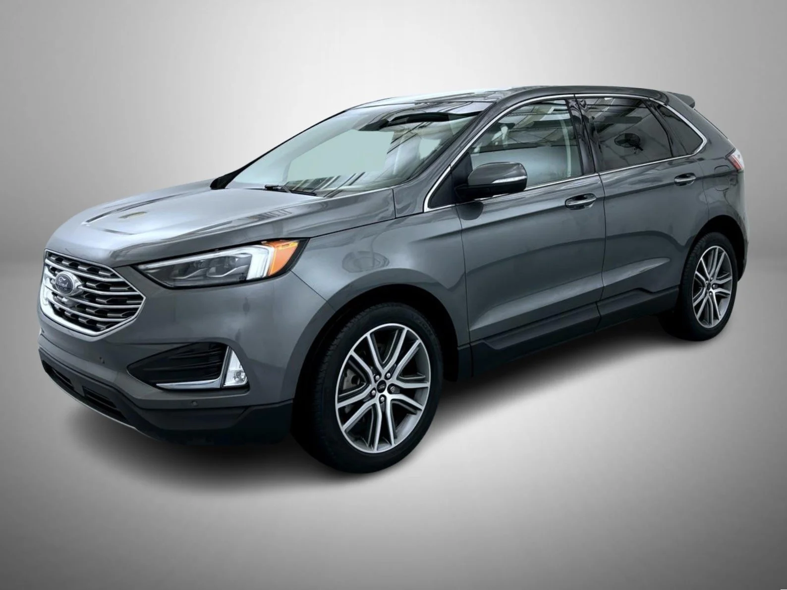 Used 2024 Gray Ford Titanium image 1