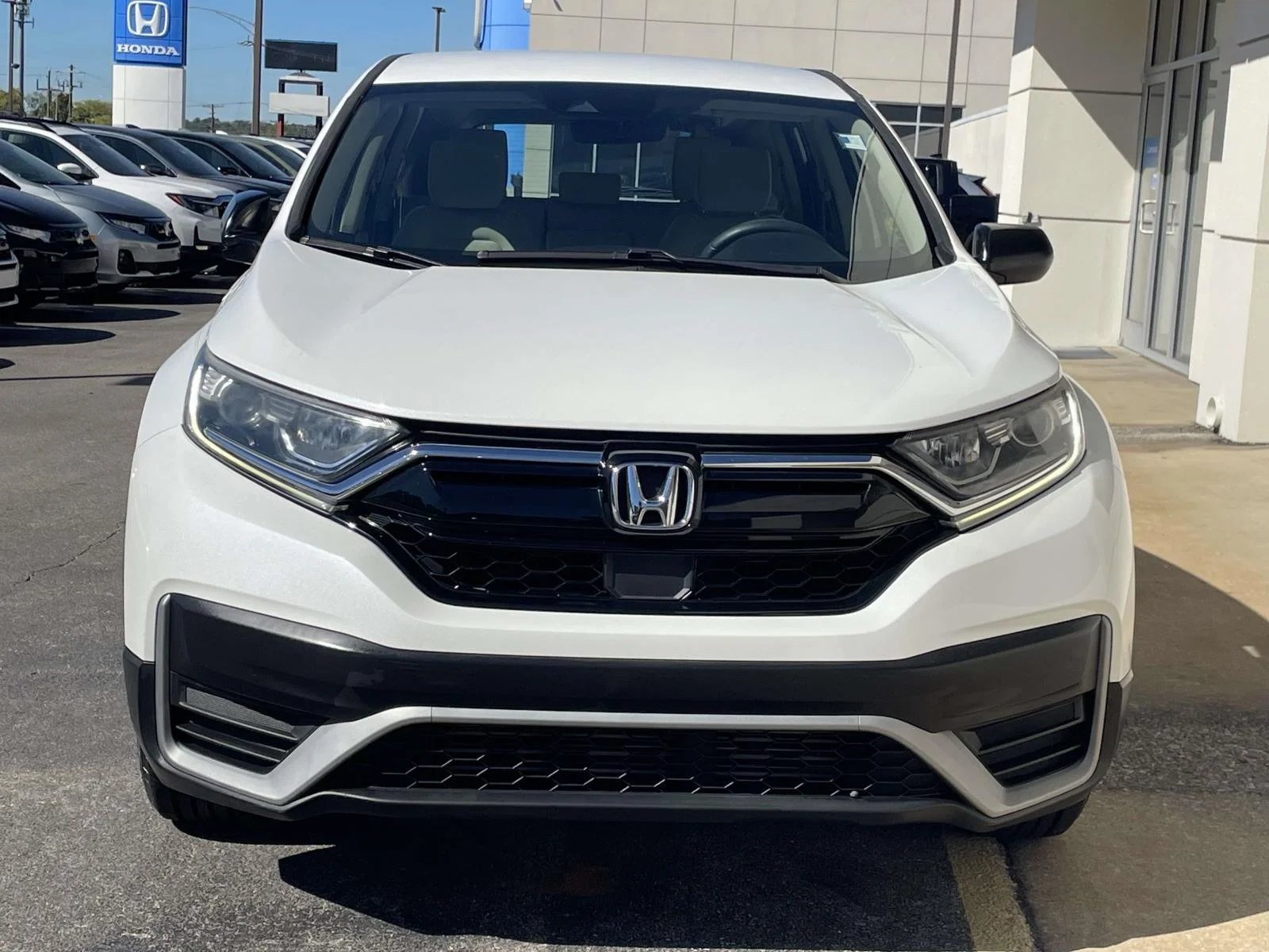 Certified Used 2020 Platinum White Pearl Honda LX 2WD image 5