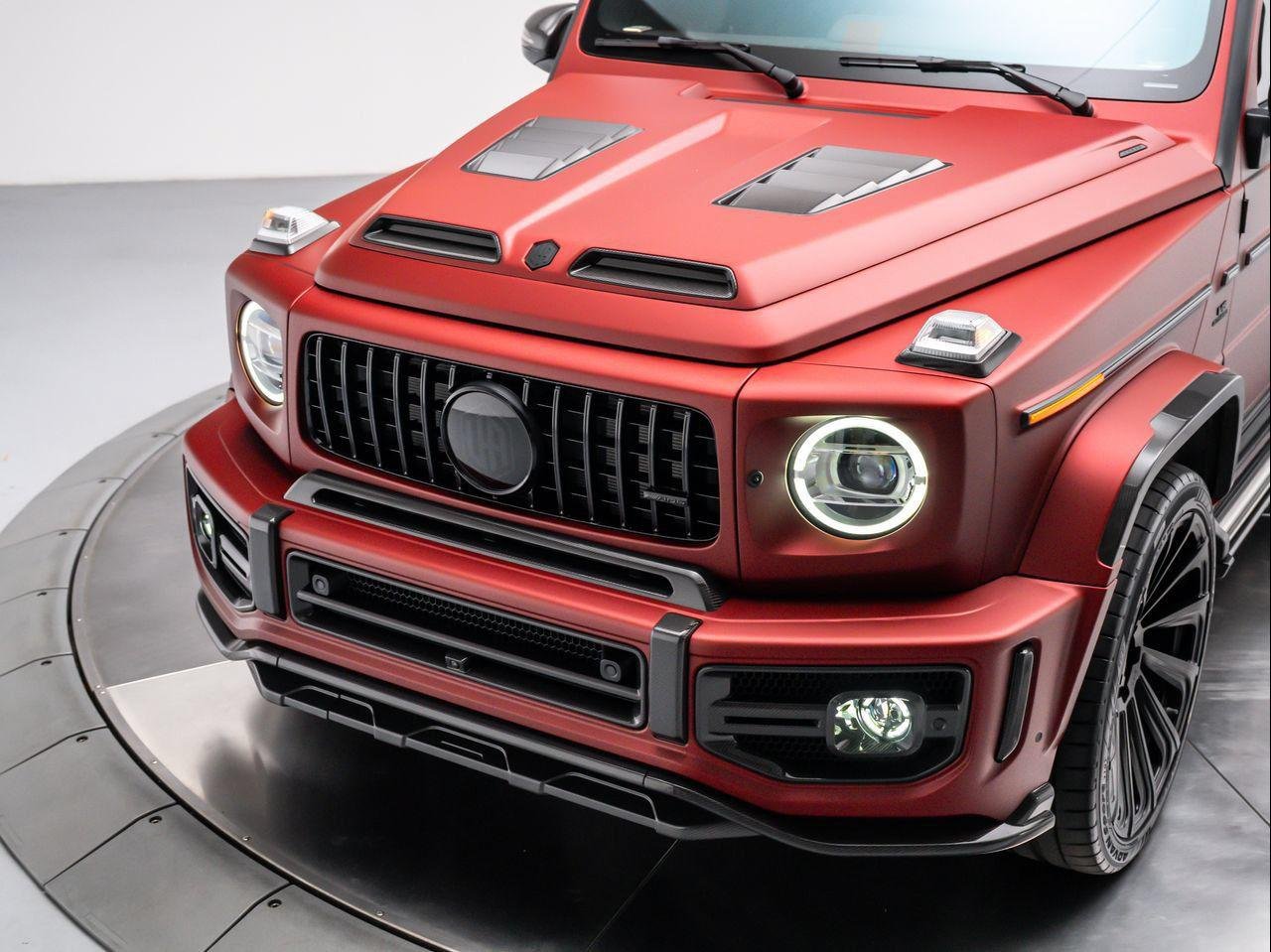 Used 2025 SATIN DARK RED PPF Mercedes-Benz AMG® G63 image 9