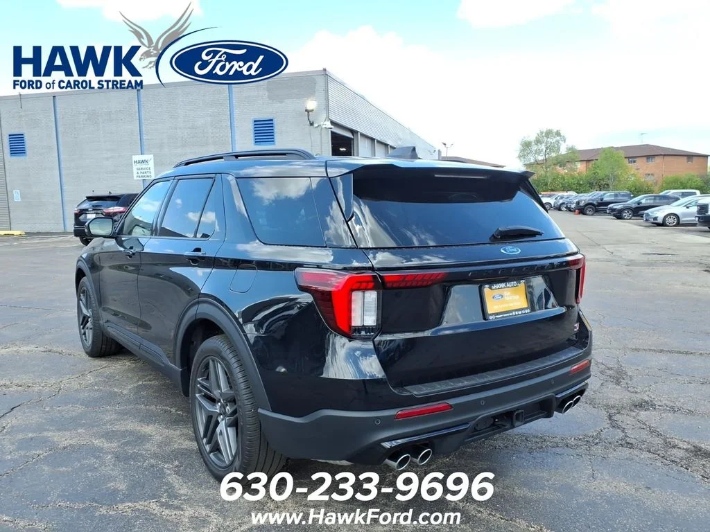 Certified Used 2025 Black Metallic Ford ST image 5