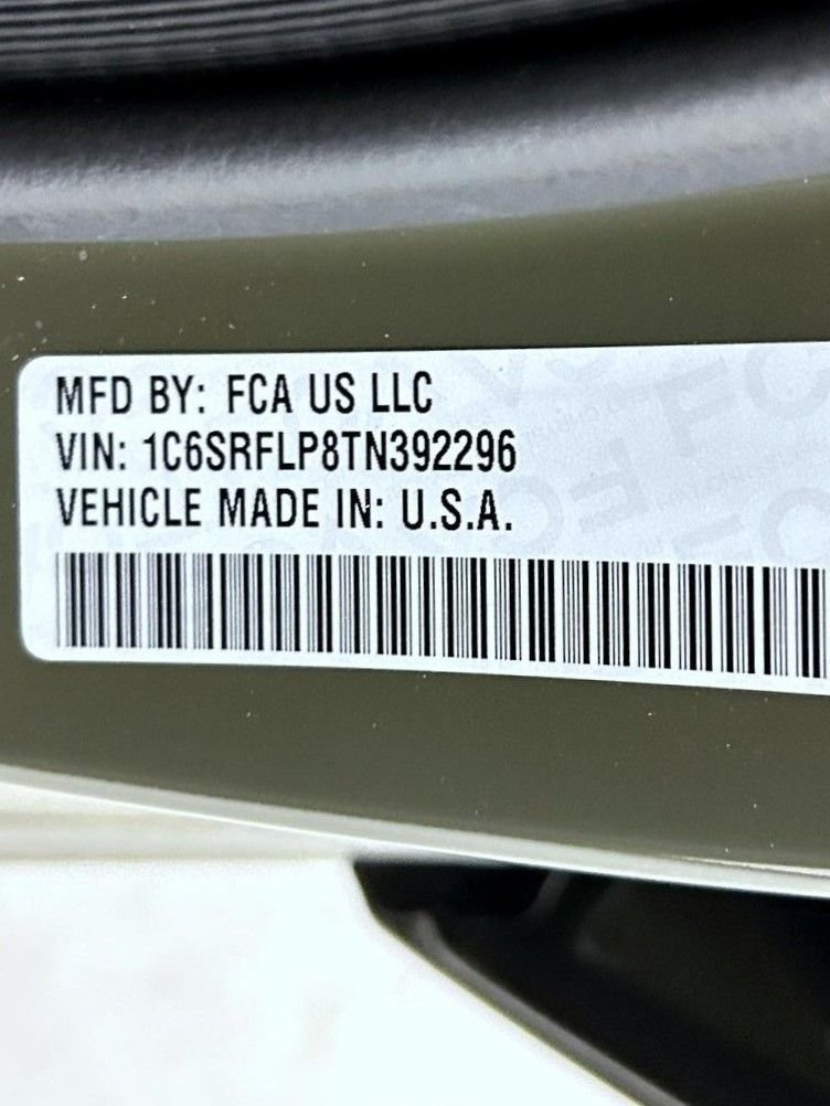 New 2026 Tank Exterior Paint RAM Rebel image 26