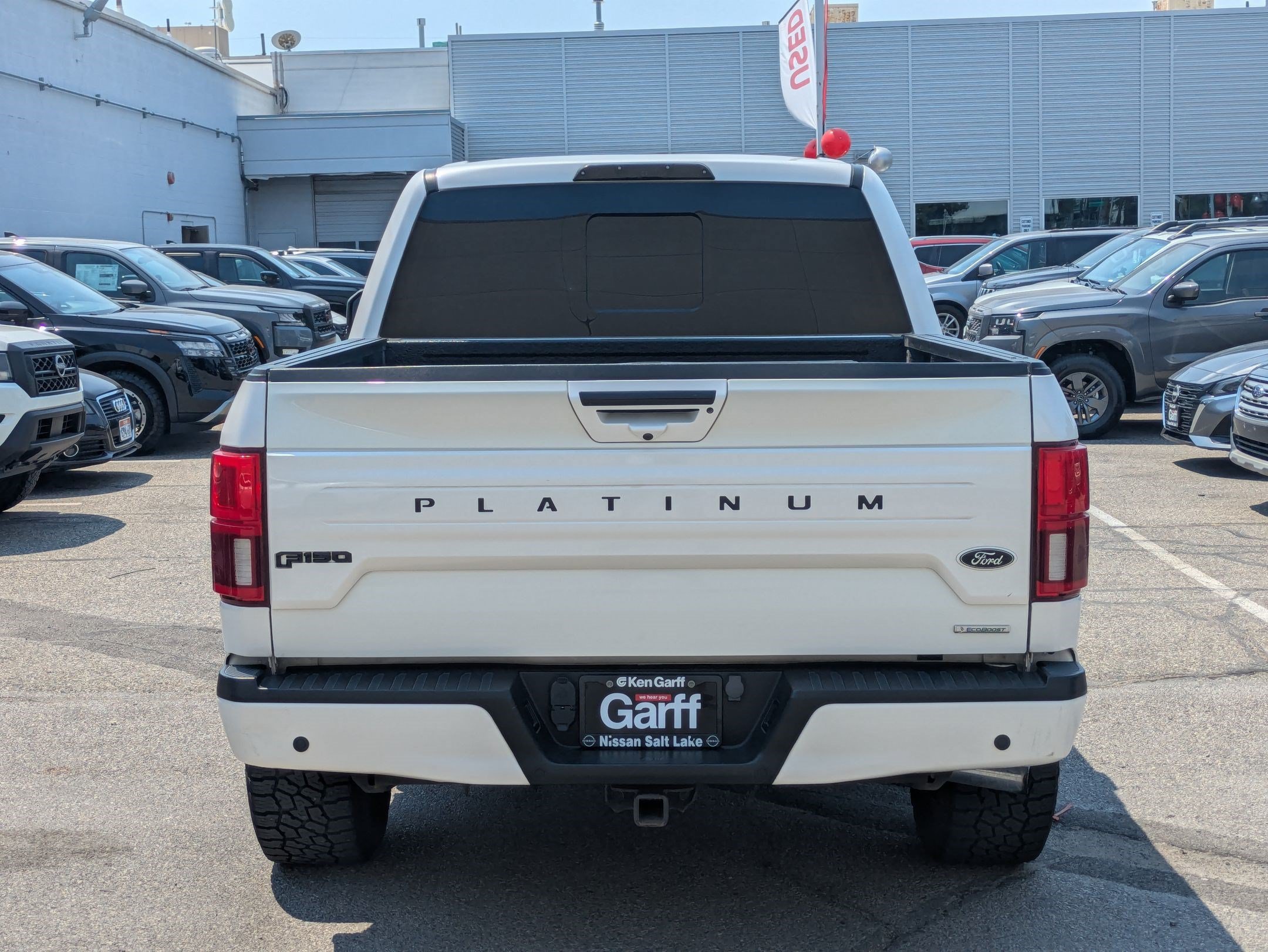 Used 2019 White Platinum Clearcoat Metallic Ford Platinum image 4