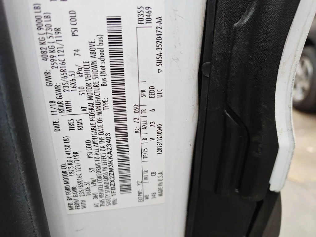 Certified Used 2019 White Ford XLT image 9