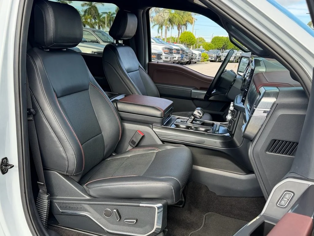 Certified Used 2022 Space White Metallic Ford Lariat image 18