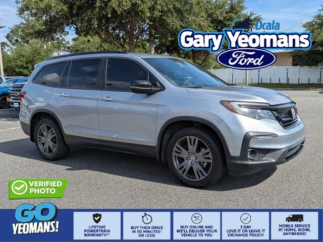 Certified Used 2022 Lunar Silver Metallic Honda Sport image 1