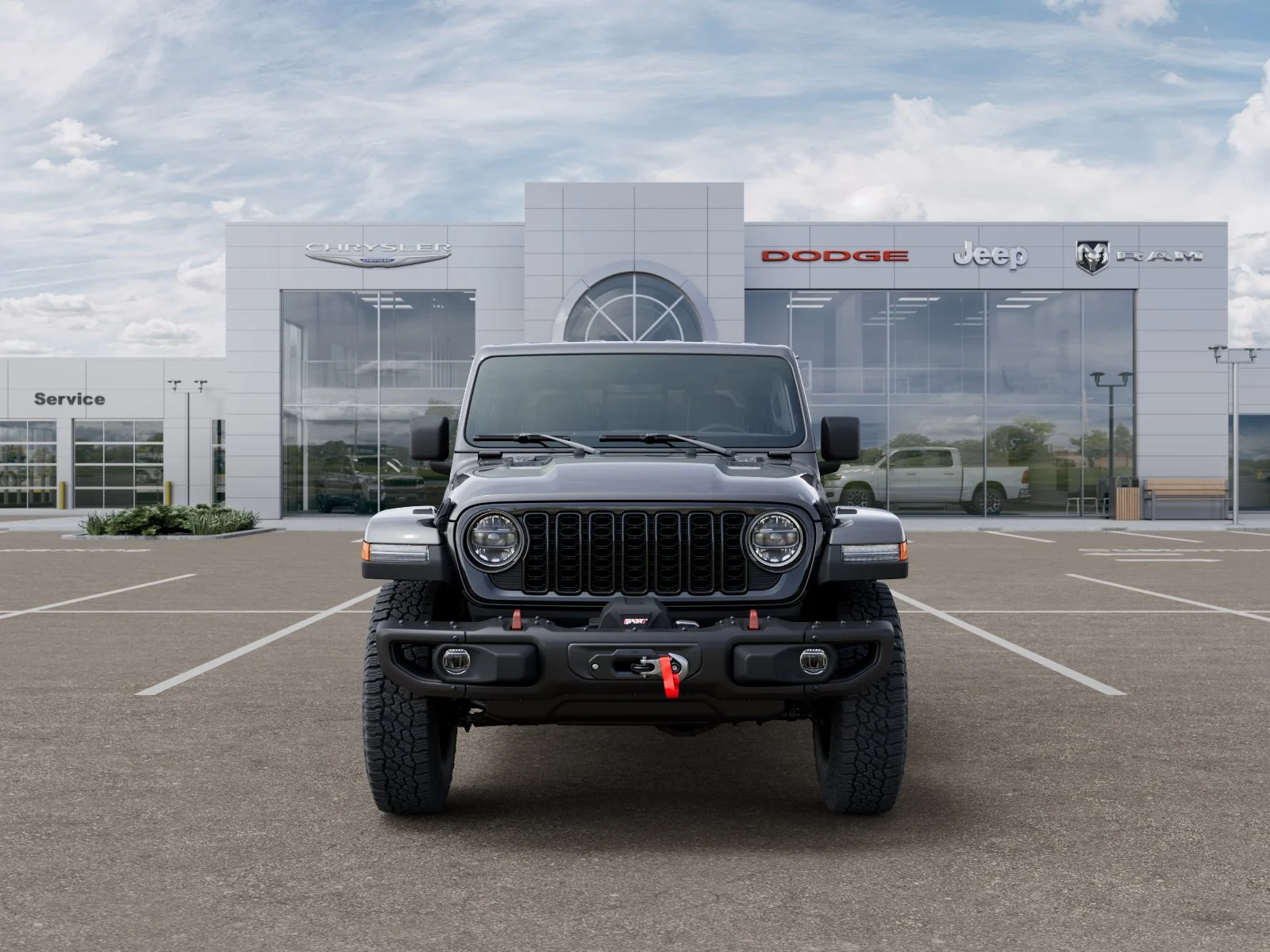 New 2026 Granite Crystal Metallic Clear-Coat Exterior Paint Jeep Shadow Ops image 34