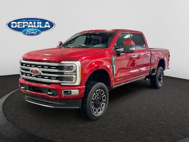 Used 2023 Red Ford Platinum image 1