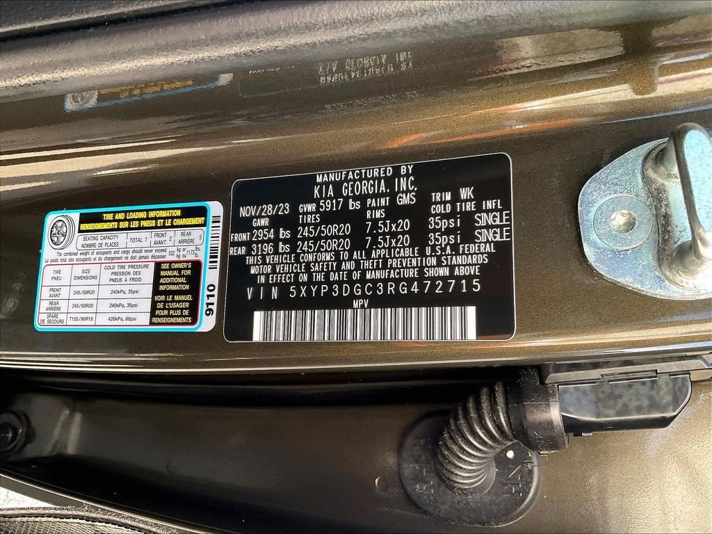 Used 2024 Green Kia EX X-Line image 37