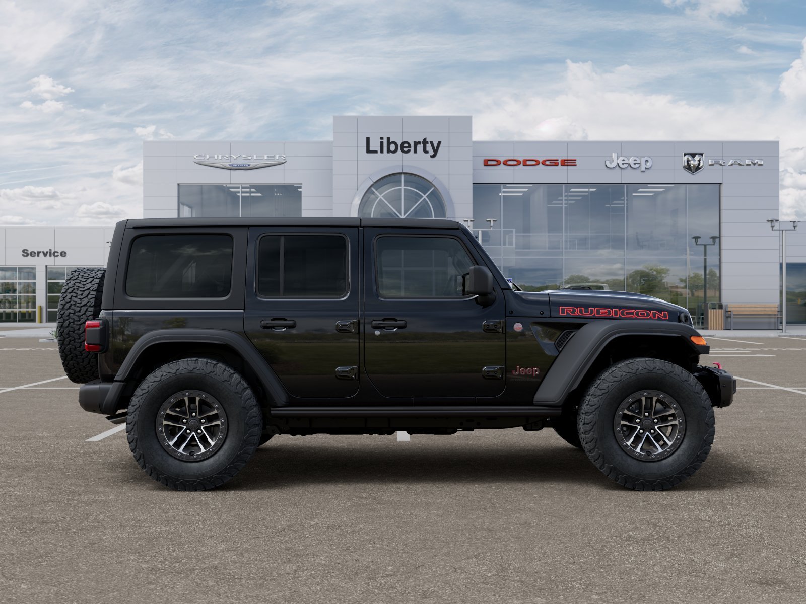 New 2026 Black Clearcoat Jeep Rubicon image 54