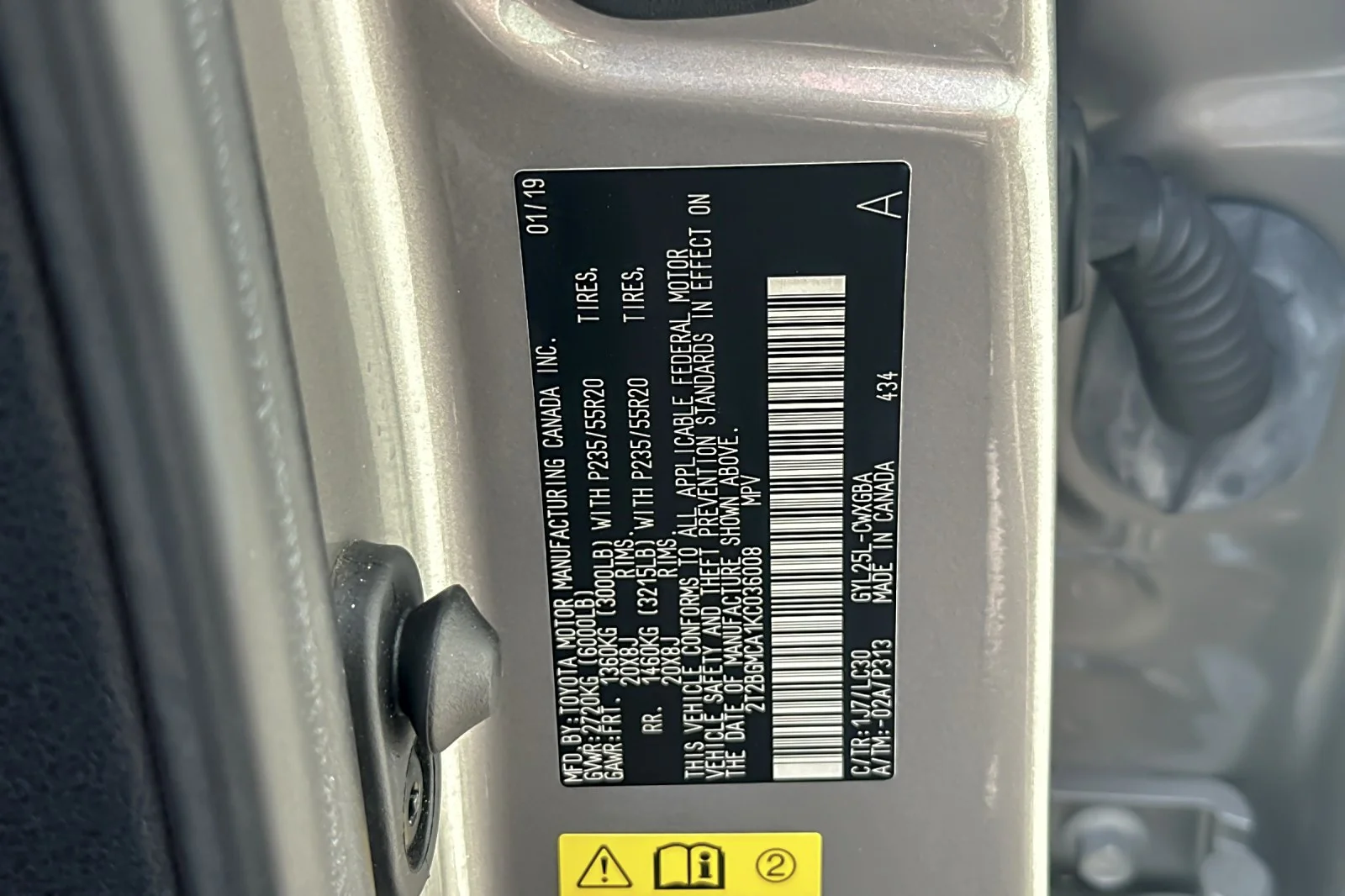 Used 2019 Atomic Silver Lexus RX 450h F SPORT image 28