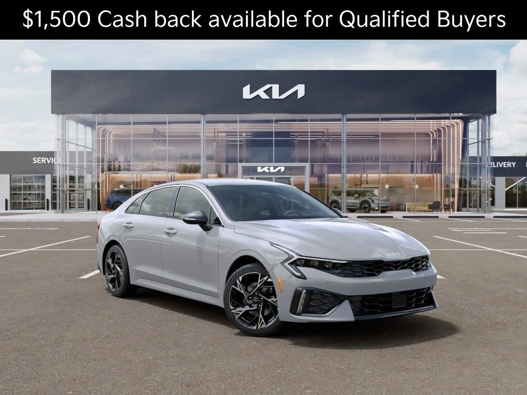 New 2026 Wolf Gray Kia GT-Line FWD image 8