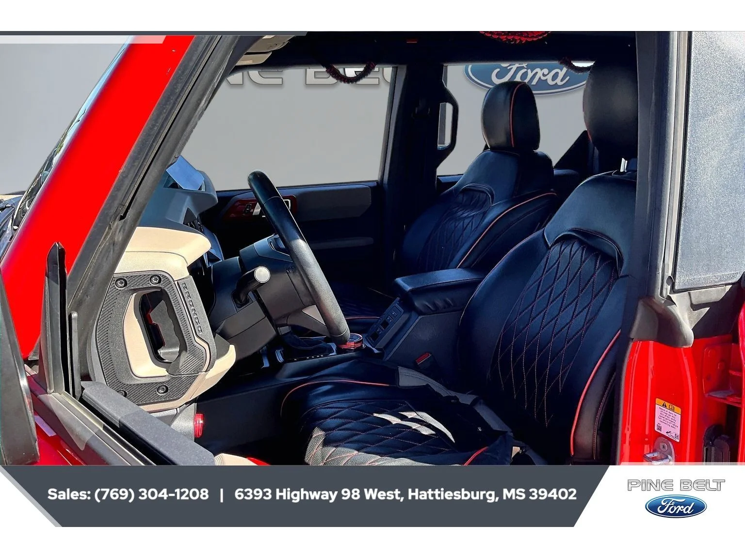 Used 2021 Race Red Ford Big Bend image 18