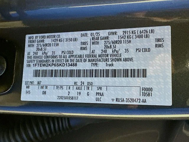 Certified Used 2025 Gray Ford STX image 24