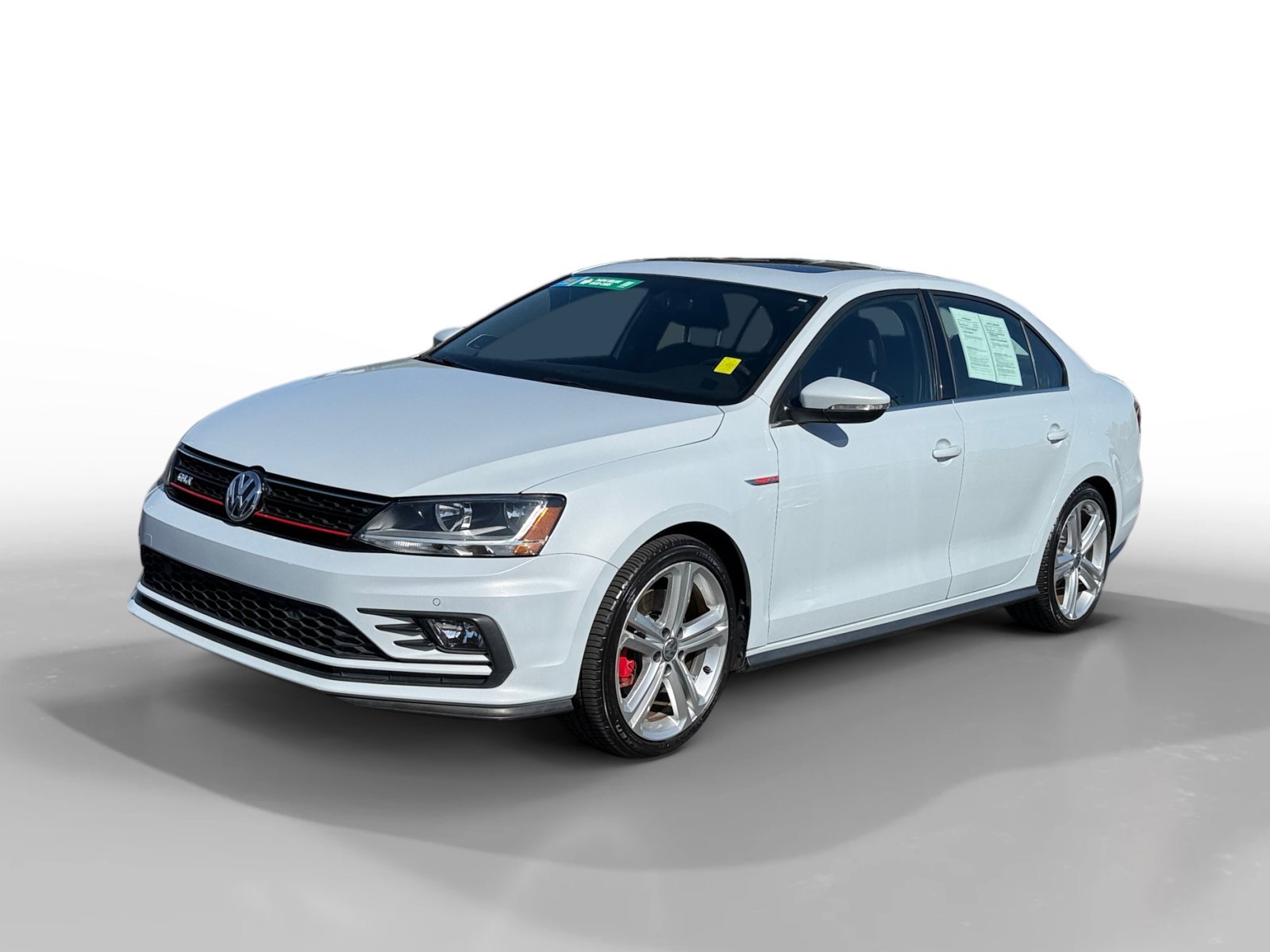 Used 2017 White Silver Metallic Volkswagen GLI image 1