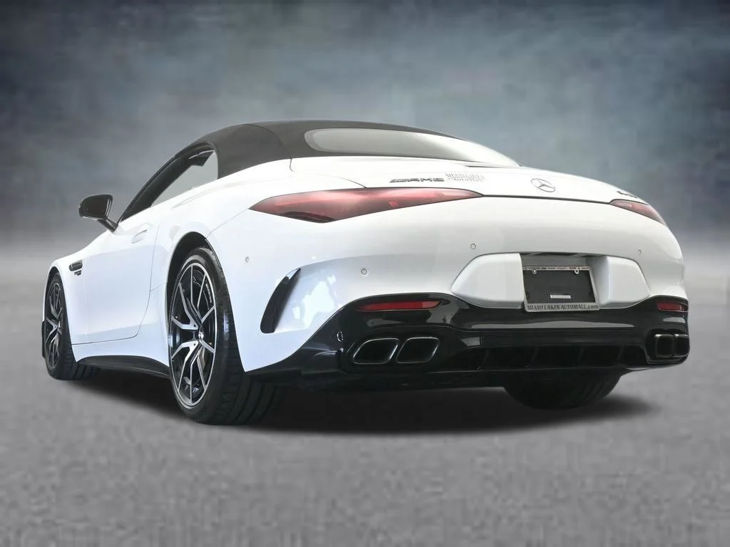Used 2022 White Mercedes-Benz SL 63 AMG® image 68
