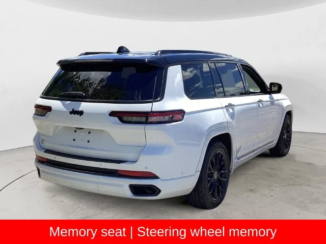 Used 2023 Bright White Clearcoat Jeep Summit image 5