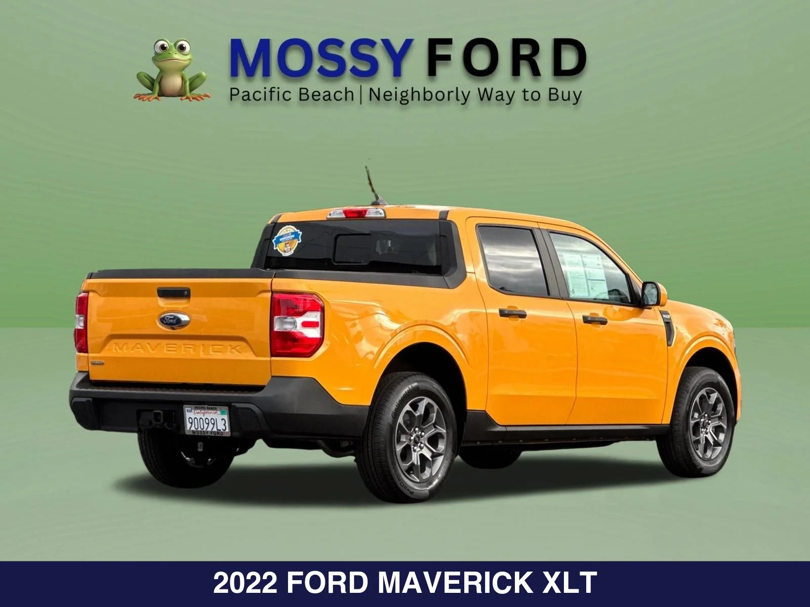 Certified Used 2022 Orange Ford XLT image 5