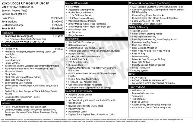 New 2026 Redeye Exterior Paint Dodge R/T image 6