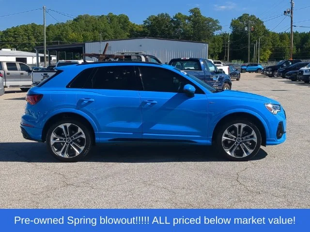 Used 2021 Blue Audi Premium Plus image 14