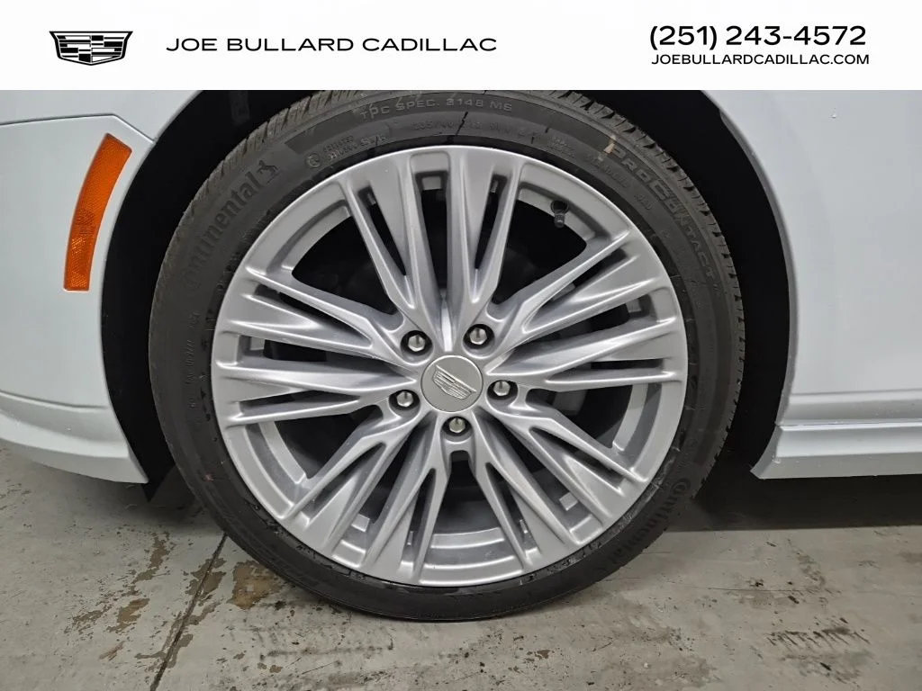 New 2026 Vibrant White Cadillac Premium Luxury image 6