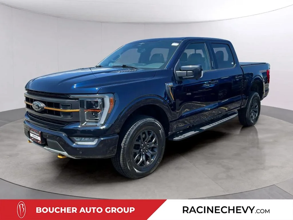 Used 2023 Antimatter Blue Metallic Ford Tremor image 1