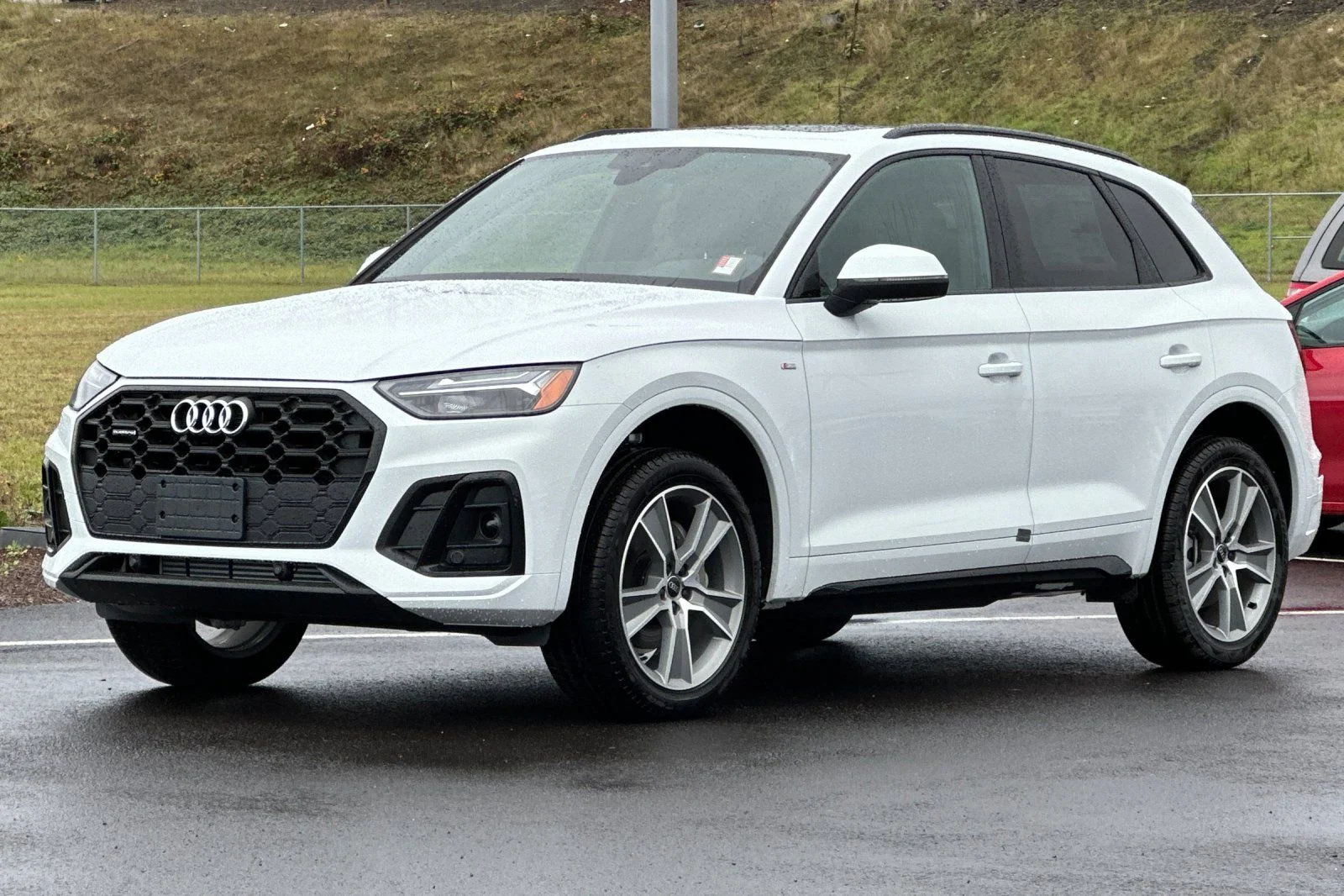 Used 2025 White Audi 45 S line Premium image 7