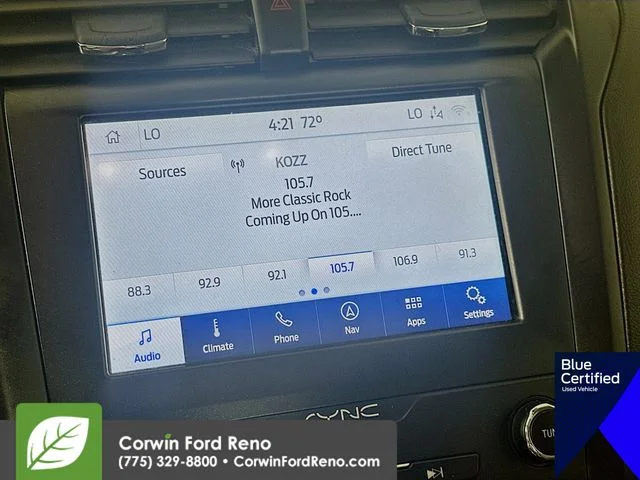 Certified Used 2020 Alto Blue Metallic Tinted Clearcoat Ford SE image 18