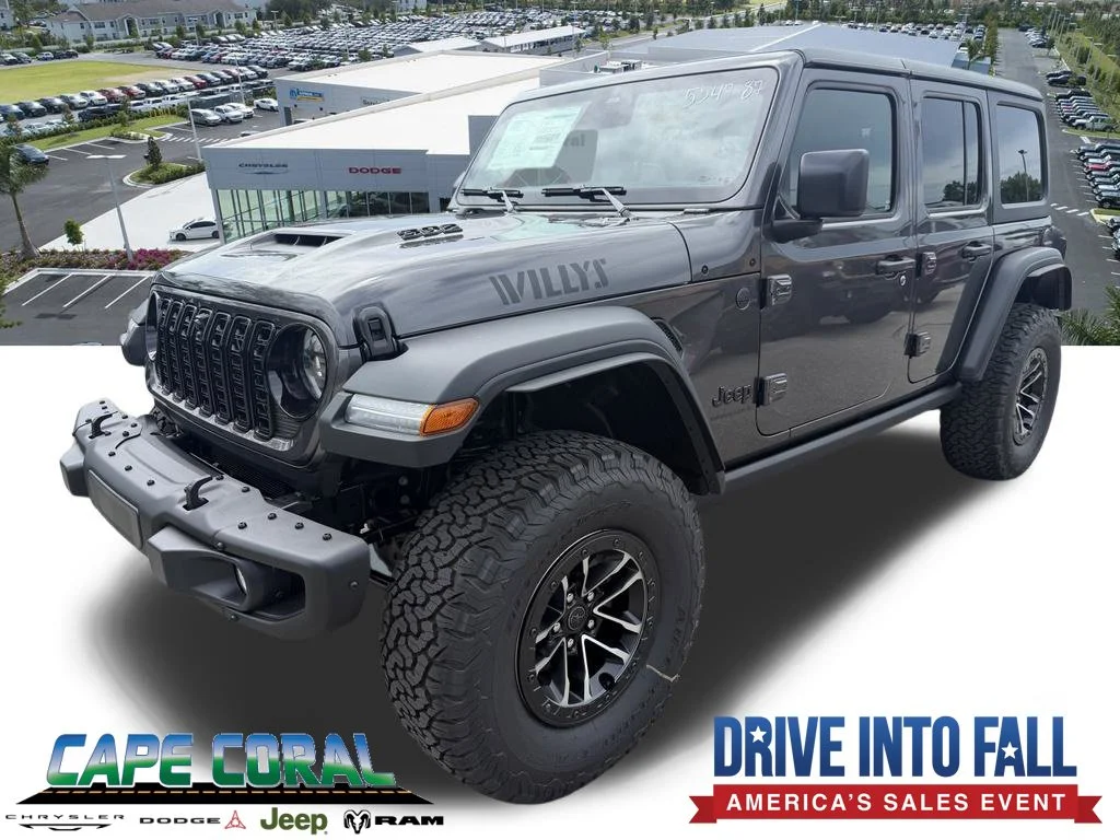 New 2027 Granite Crystal Metallic Clear-Coat Paint Jeep Willys 392 image 1