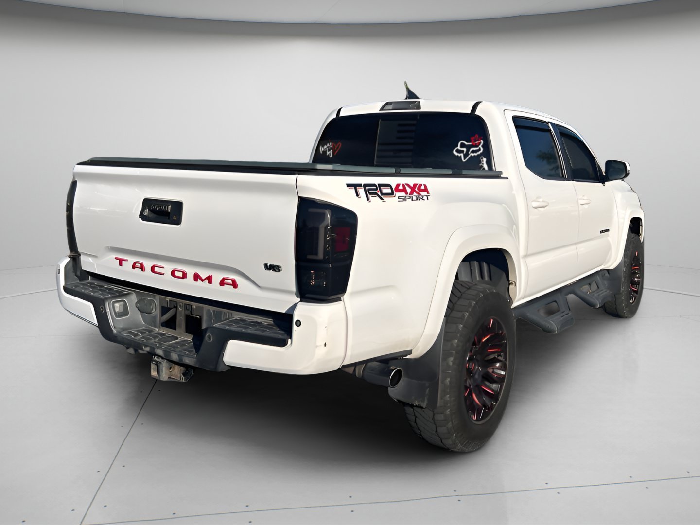 Used 2018 Super White Toyota TRD Sport image 6